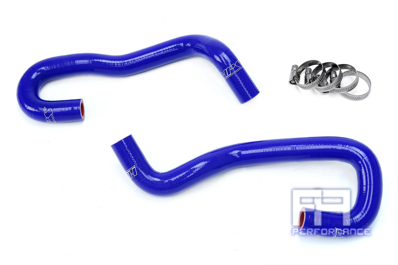 HPS Reinforced Silicone Heater Hose Kit For Toyota 07-10 Tundra 4.0L V6 Blue