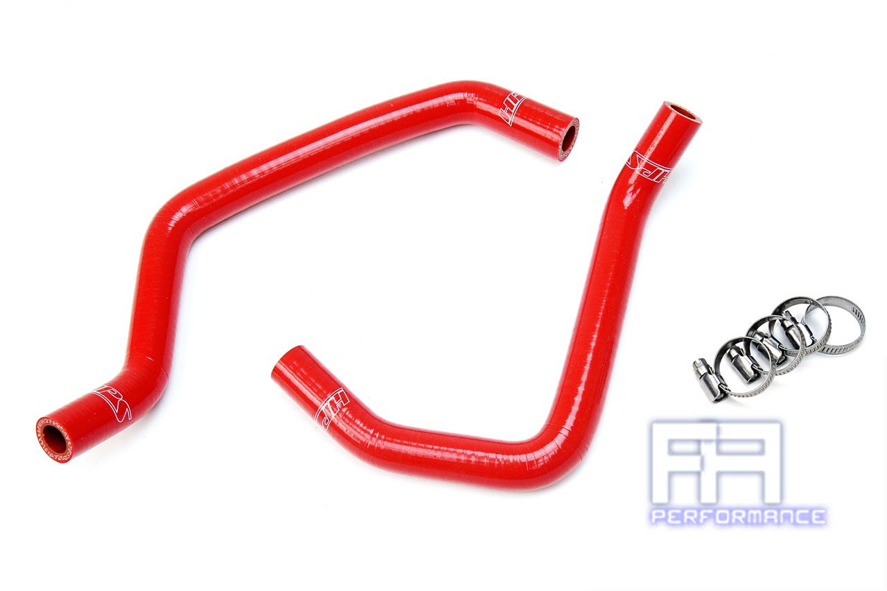 HPS Reinforced Silicone Heater Hose Kit For Toyota 07-11 Tundra 5.7L V8 Red