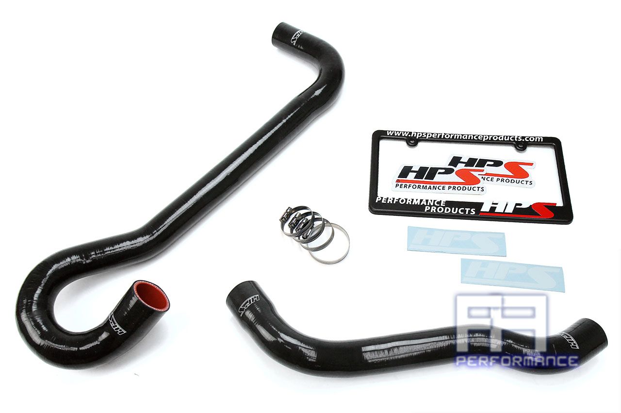HPS Radiator Hose For 06-08 Commander XK, 05-08 Grand Cherokee 5.7L V8 WK1 Black