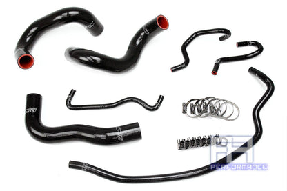 HPS Reinforced Silicone Radiator Hose Kit For Toyota 14-18 Corolla 1.8L Black