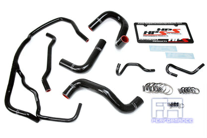 HPS Reinforced Silicone Radiator Hose For Scion 16 iM 1.8 17-18 Corolla iM Black