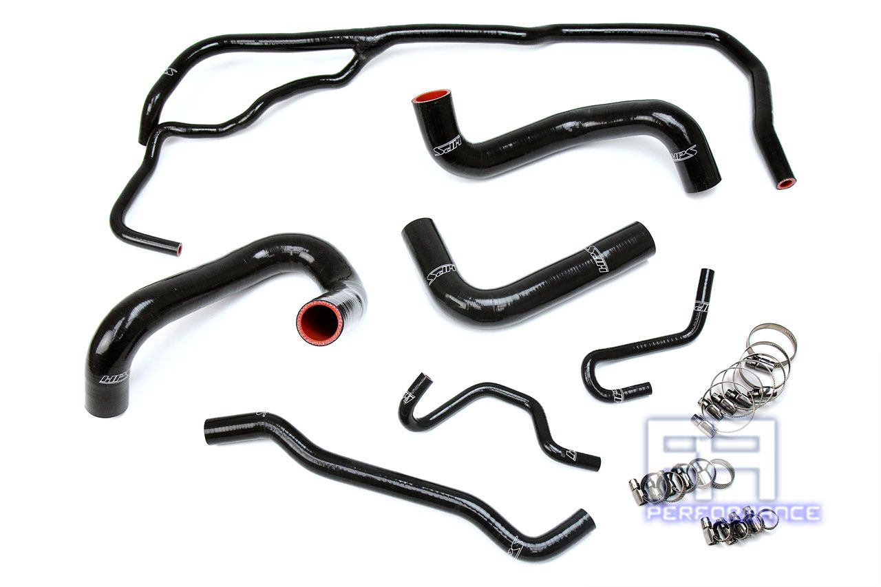 HPS Reinforced Silicone Radiator Hose For Scion 16 iM 1.8 17-18 Corolla iM Black