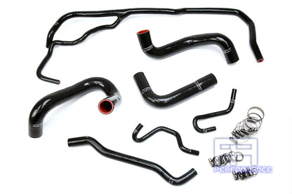 HPS Reinforced Silicone Radiator Hose For Scion 16 iM 1.8 17-18 Corolla iM Black