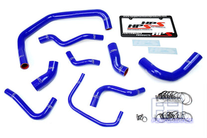 HPS Silicone Radiator Hose Kit For Ford 03-04 Mustang SVT Cobra 4.6L V8 Blue