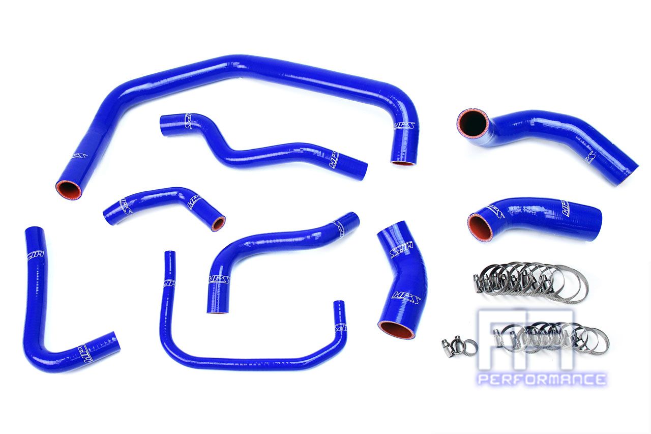 HPS Silicone Radiator Hose Kit For Ford 03-04 Mustang SVT Cobra 4.6L V8 Blue