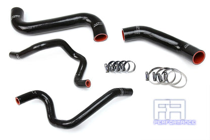 HPS Silicone Radiator+Heater Hose For Subaru 03 Impreza 2.5L Non Turbo LHD Black