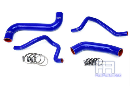 HPS Silicone Radiator + Heater Hose For Subaru 04-05 Impreza 2.5L NA LHD Blue