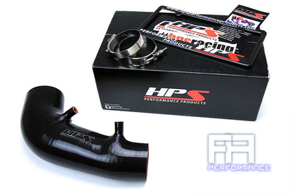 HPS Silicone Post MAF Air Intake Hose Kit For 06-09 S2000 AP2 2.2L F22 Black