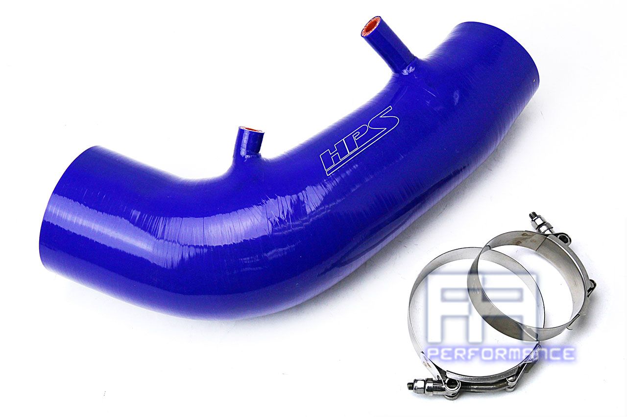 HPS Silicone Post MAF Air Intake Hose For Honda 06-09 S2000 AP2 2.2L F22 Blue