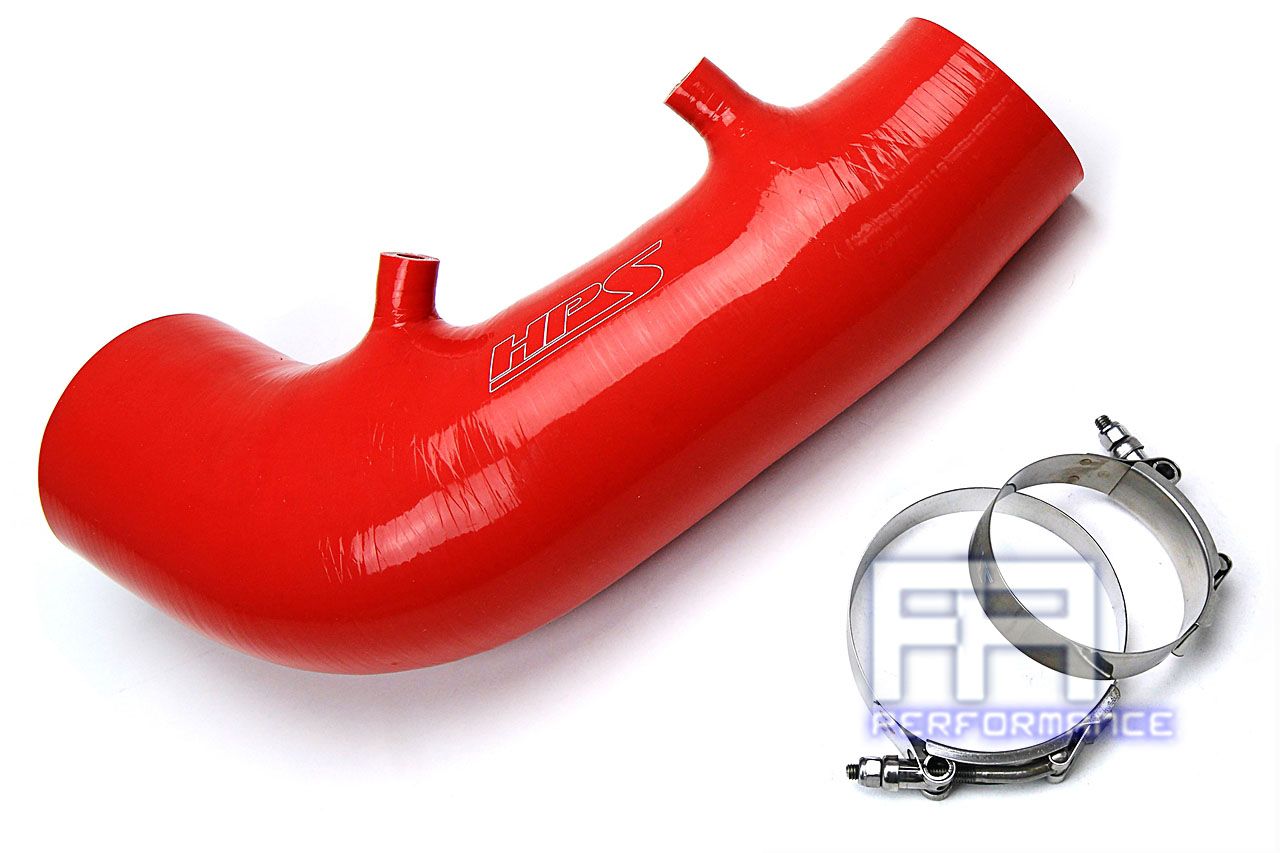HPS Silicone Post MAF Air Intake Hose For Honda 06-09 S2000 AP2 2.2L F22 Red