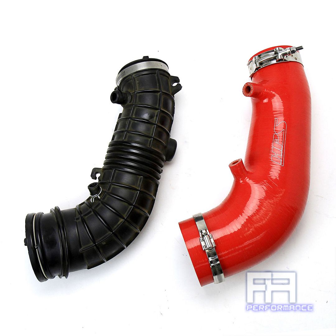 HPS Silicone Post MAF Air Intake Hose For Honda 06-09 S2000 AP2 2.2L F22 Red