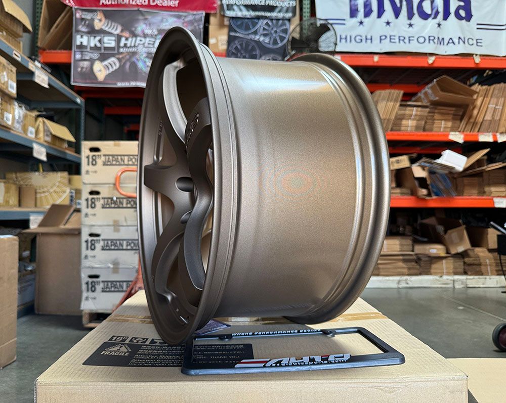 Rays Gram lights 57CR Bronze 2 Wheels 19x9.5 +25 19x10.5 +12 5x114 set 4
