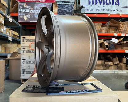 Rays Gram lights 57CR Bronze 2 Wheels 19x9.5 +25 19x10.5 +12 5x114 set 4