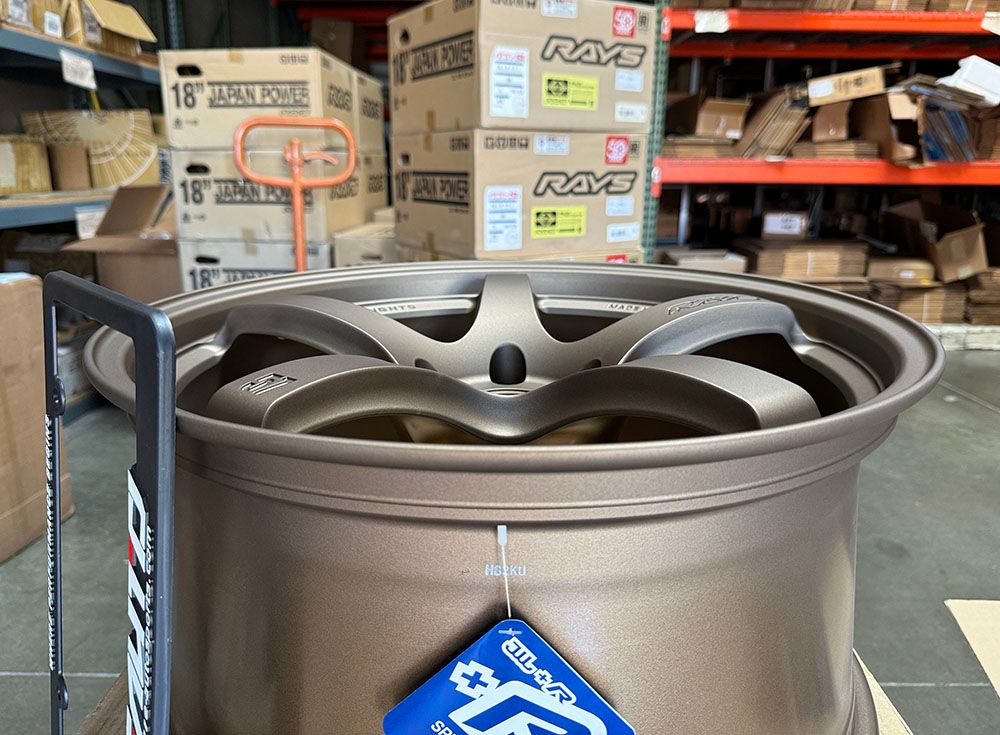 Rays Gram lights 57CR Bronze 2 Wheels 19x9.5 +25 19x10.5 +12 5x114 set 4