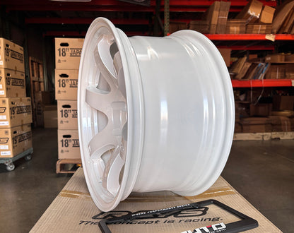 Rays 57DR-X Ceramic Pearl Wheels 17x8.5 -10 6x139 Ford Bronco Ranger