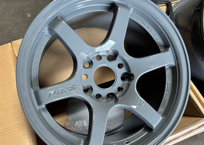 Rays Gram Lights 57DR Glossy / Army Gray Wheel Rim 15" 15x8 +35 5x114.3, Set 4