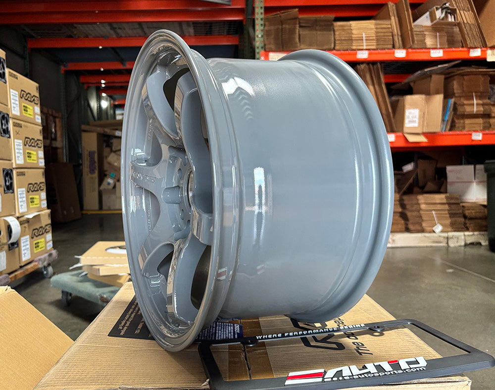 Rays Gram Lights 57DR Glossy / Army Gray Wheel Rim 15" 15x8 +35 5x114.3, Set 4