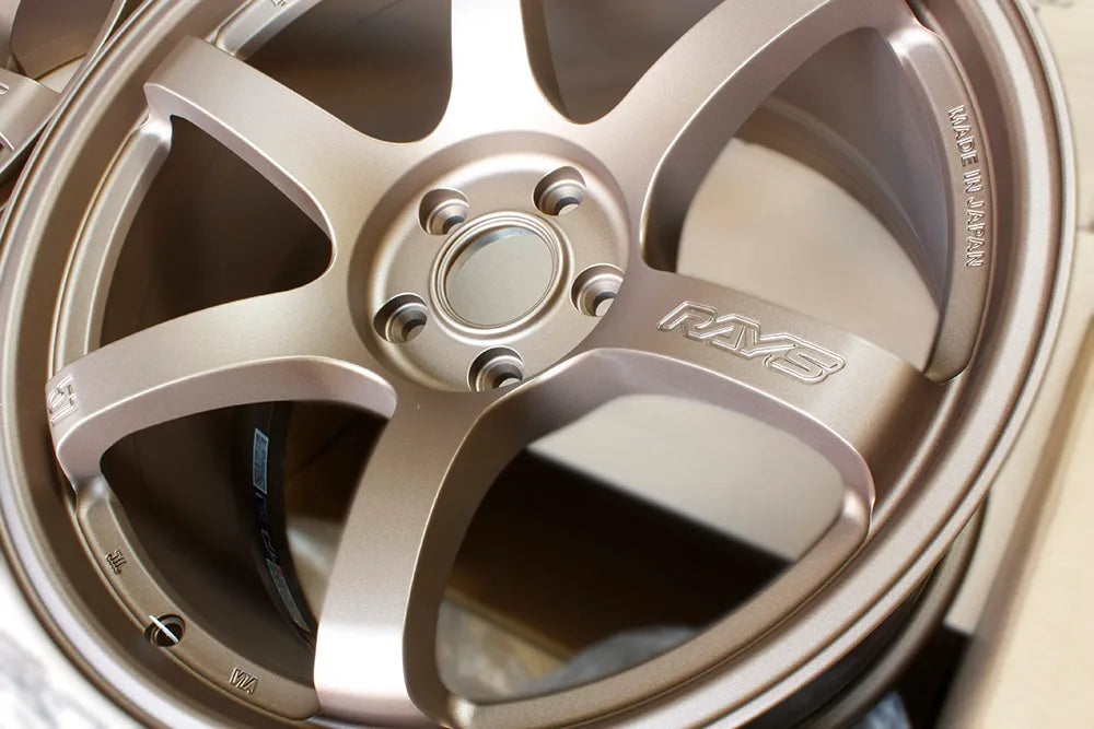 Rays 57DR Bronze Wheels Tesla Model S  19x9.5 +25 19x10.5 +35 5x120