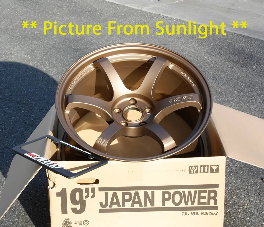 Rays 57DR Bronze Wheels Tesla Model S  19x9.5 +25 19x10.5 +35 5x120