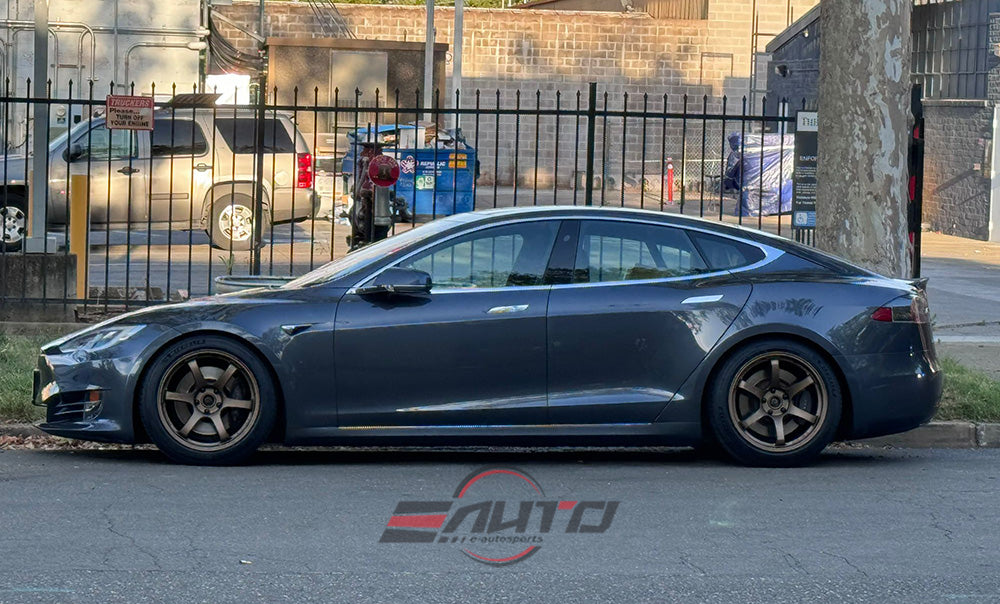 Rays 57DR Bronze Wheels Tesla Model S  19x9.5 +25 19x10.5 +35 5x120