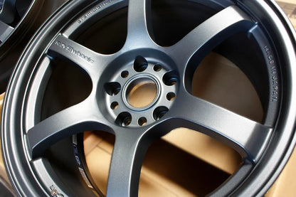 Rays Gram lights 57DR GunBlue 2 Wheels 18x9.5 +22 5x114 GR Corolla