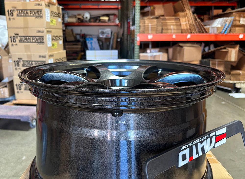 Rays 57DR 18x9.5 5x100 Glass Black Wheel Rim for  Corolla tC iM xD
