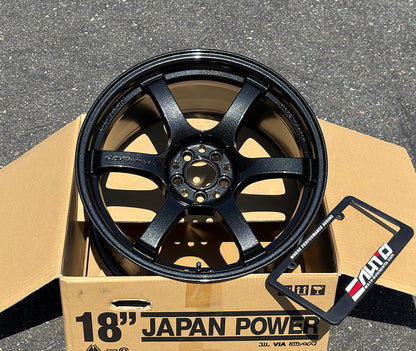 Rays 57DR 18x9.5 5x100 Glass Black Wheel Rim for  Corolla tC iM xD
