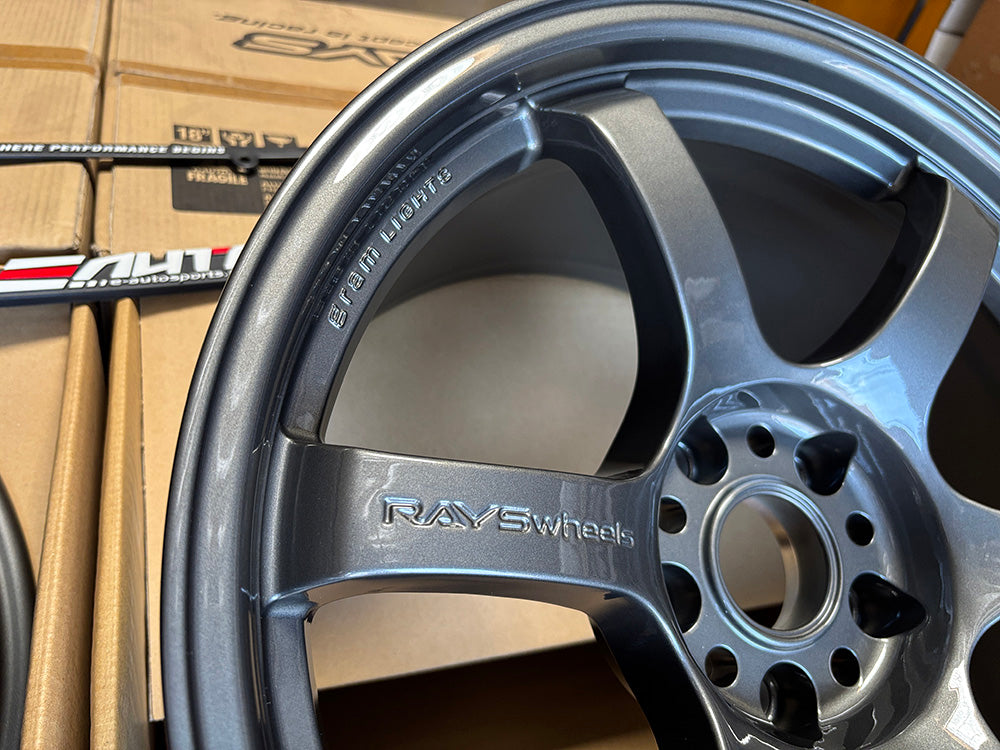 Rays 57DR Wheel Rim 18x9.5 +22 5x114 HS Gunmetallic for 300zx 350z 370z G35 G37