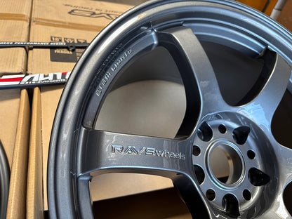 Rays 57DR Wheel Rim 18x9.5 +22 5x114 HS Gunmetallic for 300zx 350z 370z G35 G37