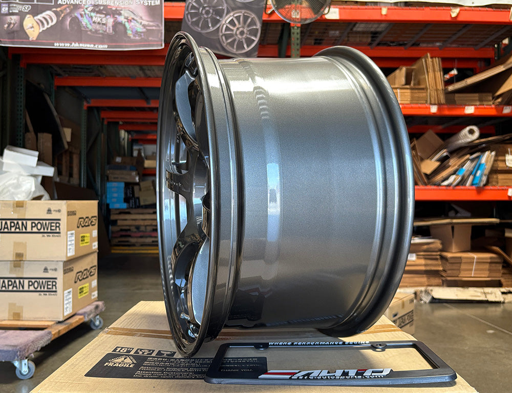 Rays 57DR Wheel Rim 18x9.5 +22 5x114 HS Gunmetallic for 300zx 350z 370z G35 G37