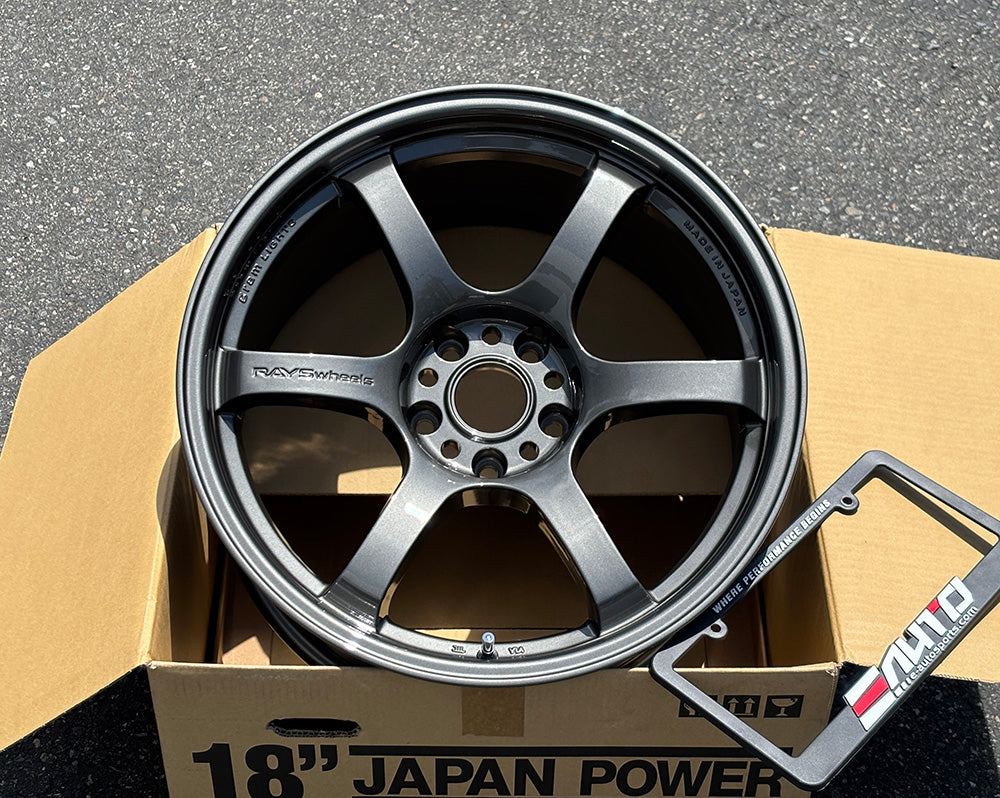 Rays 57DR Wheel Rim 18x9.5 +22 5x114 HS Gunmetallic for 300zx 350z 370z G35 G37