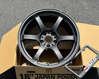 Rays 57DR Wheel Rim 18x9.5 +22 5x114 HS Gunmetallic for 300zx 350z 370z G35 G37