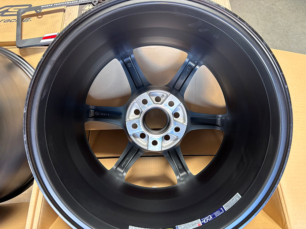 Rays 57DR 18x10.5 +12 5x114 Spatta Blue Wheel Rim for Evolution Evo X 10