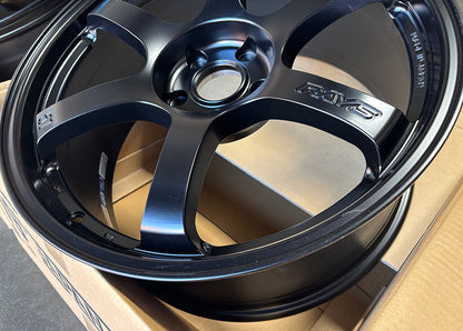 Rays 57DR Semi Black Wheels 19x8.5 +35 5x114 for for IS250 IS300 IS350 IS500
