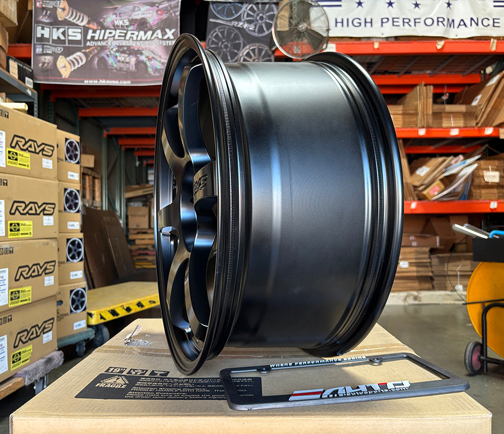 Rays Gram Lights 57DR Semi Gloss Black Wheels 19