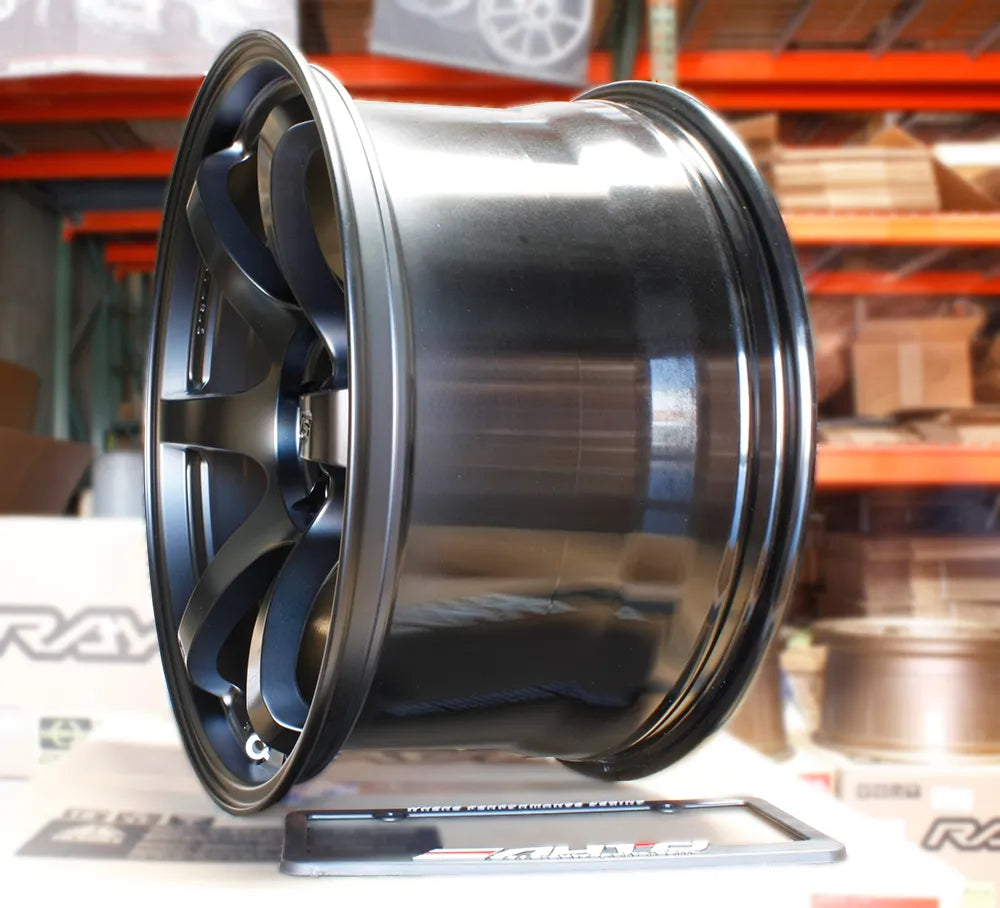 Rays 57DR S. Black Wheels 19x9.5 19x10.5 5x112 BMW G30 530i 540i 550i
