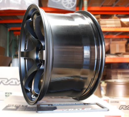 Rays 57DR S. Black Wheels 19x9.5 19x10.5 5x112 BMW G30 530i 540i 550i