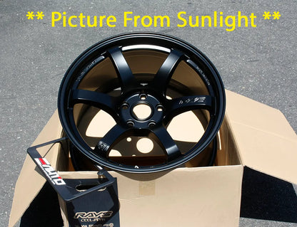Rays 57DR S. Black Wheels 19x9.5 19x10.5 5x112 BMW G30 530i 540i 550i