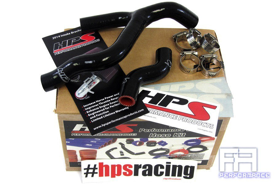 HPS Reinforced Silicone Radiator Coolant Hose Kit For 2011 KTM 350SXF - Black