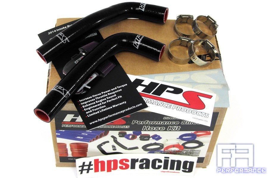 HPS Reinforced Silicone Radiator Coolant Hose Kit For 04-08 Yamaha YFZ450 Black