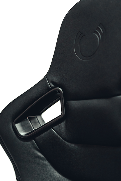 CPA2009 AR-9 Revo Racing Seats Black Suede & Fabric w/ Carbon Fiber Poly Backing - Pair (NEW!)