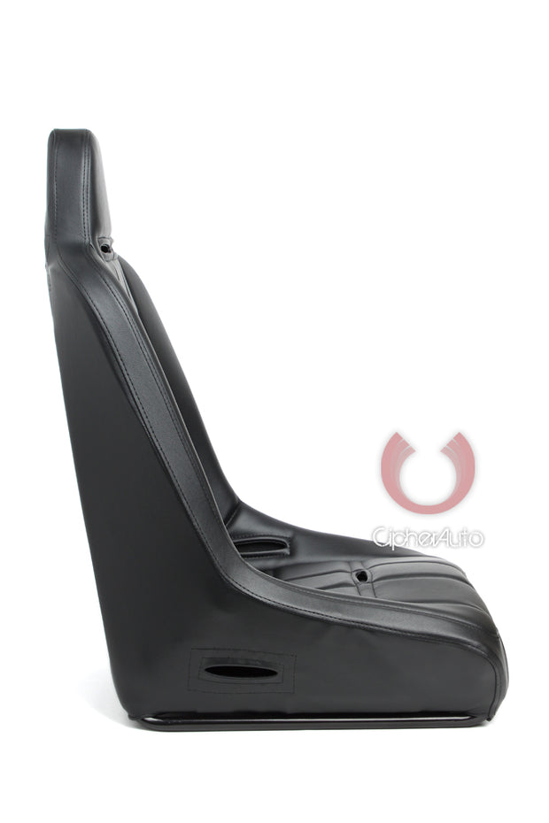 CPA3003 Black Leatherette Universal Fixed Bucket Suspension / Jeep Seats