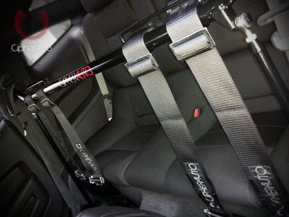 Cipher Racing Harness Bar Black Powder Coated (1995-2004 Ford Mustang)