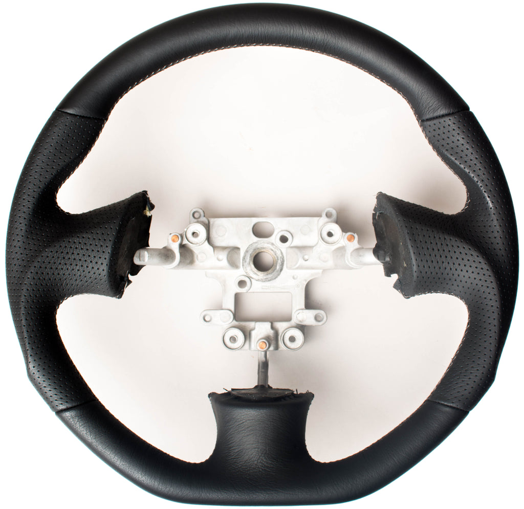 Cipher Auto Enhanced Leather Steering Wheel Grey Stitching Mazda Miata MX-5 99-05 NB!