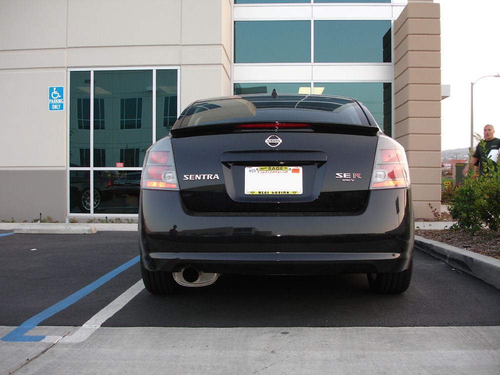 MEGAN 3.5" Tip OE RS Axle back Exhaust for Sentra SE-R SPEC V 2.5L 07-12