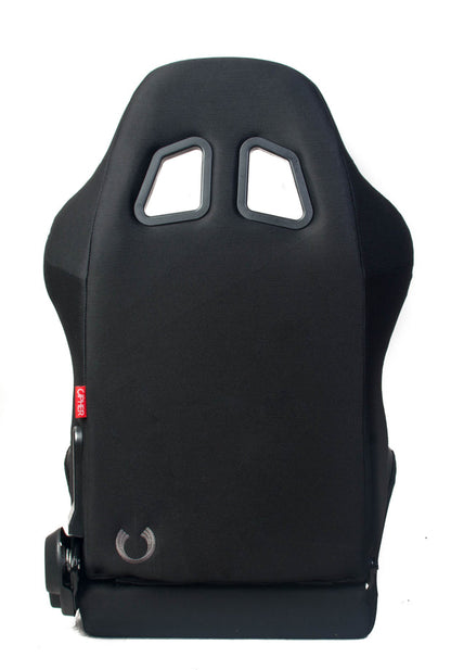 CPA1025 Black Cloth Universal Racing Seats (Sold in Pairs)