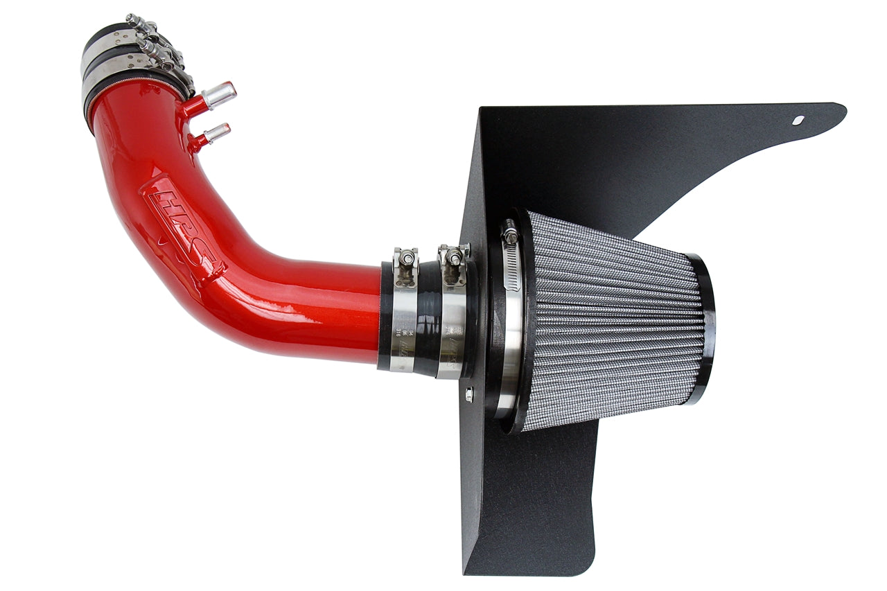 HPS Performance Air Intake Kit 2015-2017 Ford Mustang 3.7L V6-Red