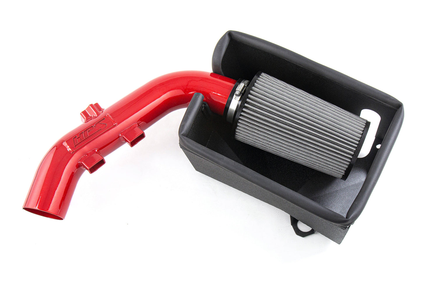 HPS Performance Air Intake Kit BMW 2012-2019 640i 3.0L Turbo N55-Red