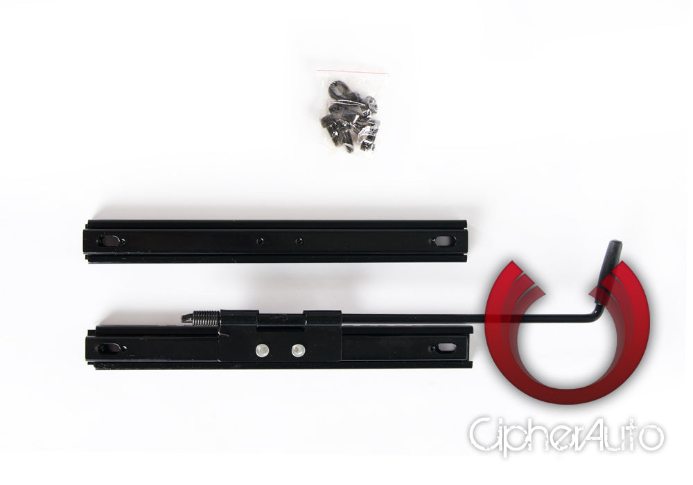 CPA1025 Black Cloth Universal Racing Seats (Sold in Pairs)