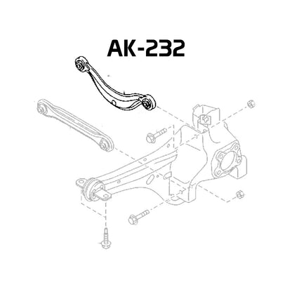 Godspeed MAZDA CX-7 (ER) 07-12 Adjustable Camber Rear Upper Arms *SPHERICAL BEARINGS*